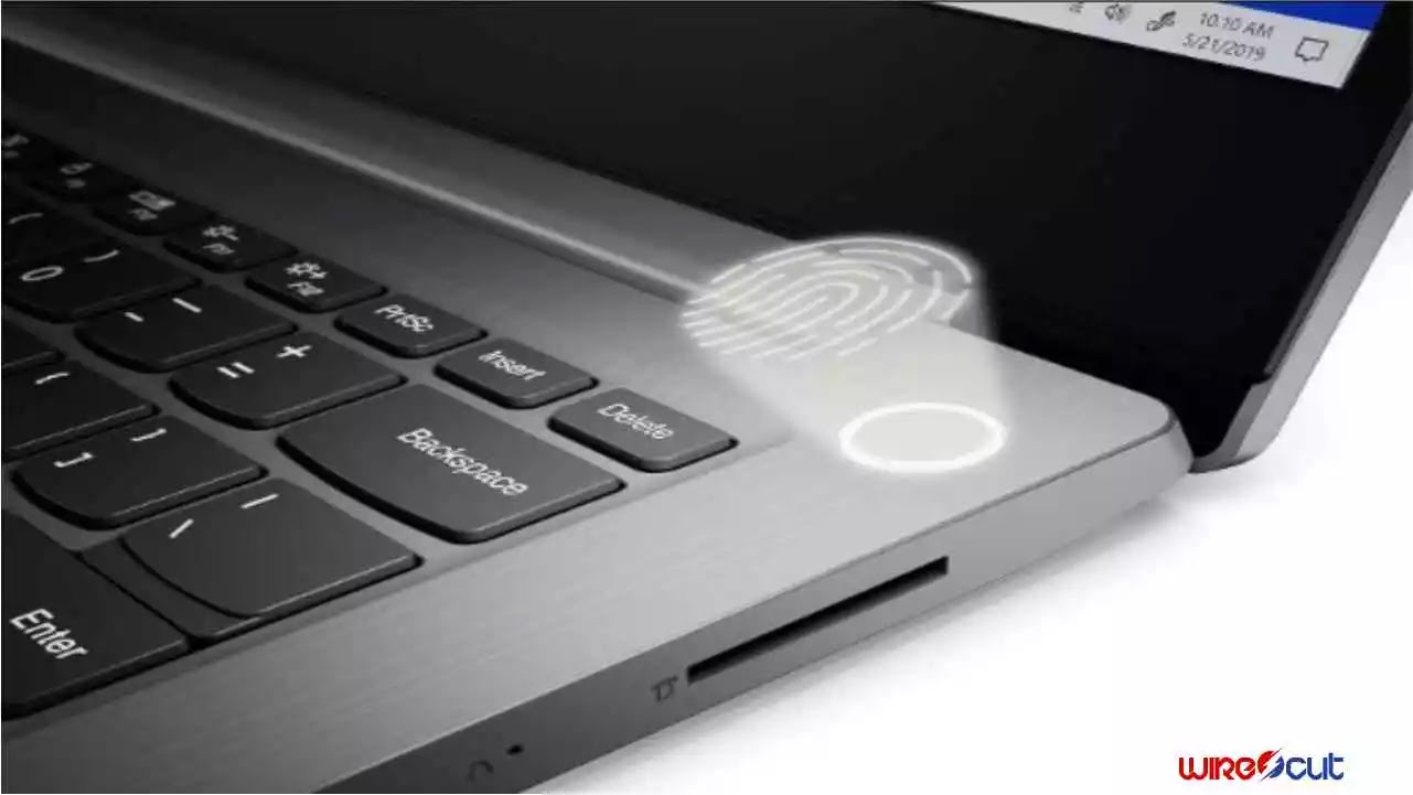 The benefits of using a fingerprint sensor on the Lenovo Ideapad 5