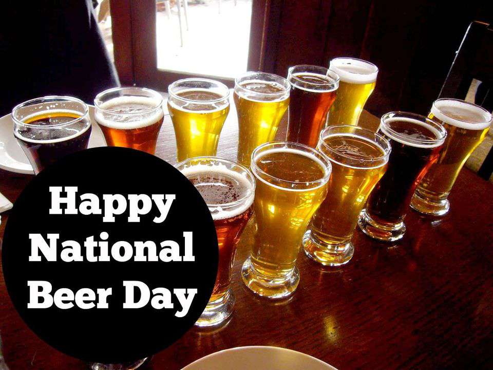 National Beer Day Wishes Beautiful Image