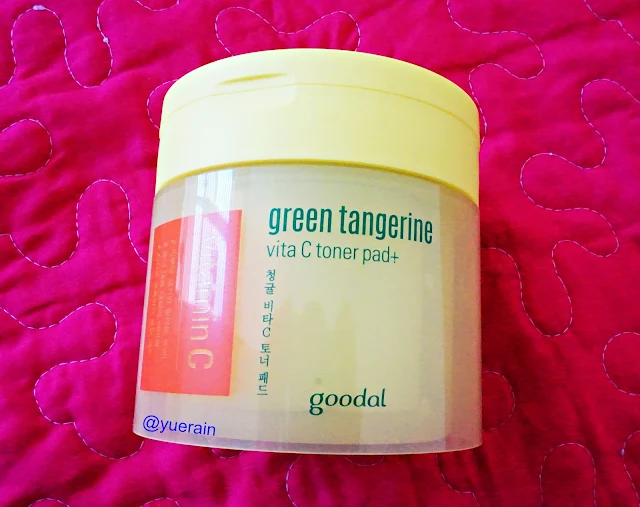 Goodal Green Tangerine Vita C Toner Pad