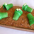 Alligator Cake made with ice cream cones
