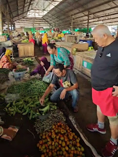 Rachmat Hidayat Sambang Pasar, Cek Harga Sembako Naik