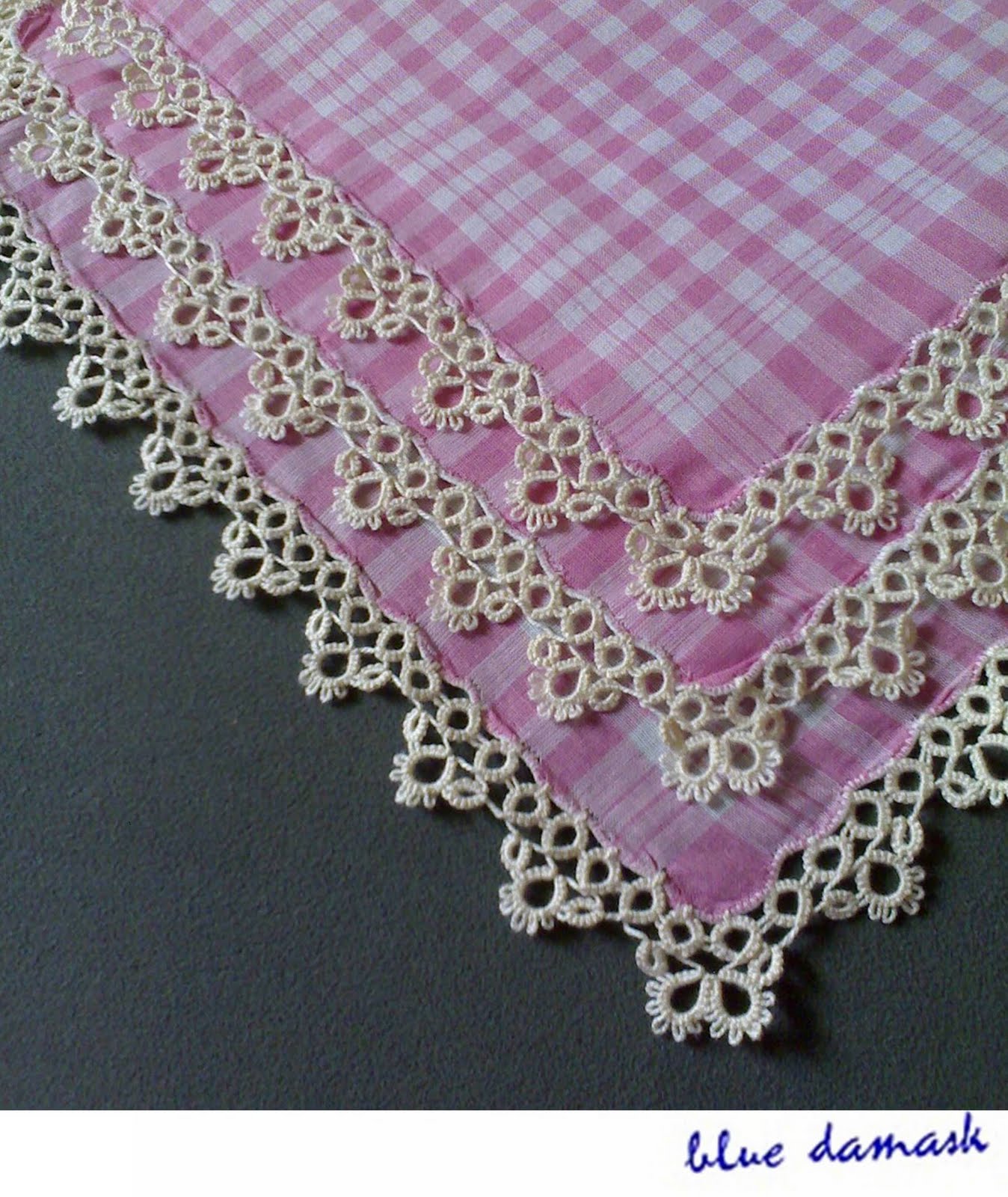 pink gingham wallpaper