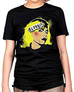 Blondie Punk Pop Art Face T-shirt