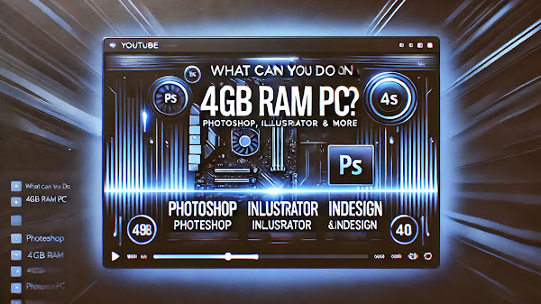 What Can You Do on a 4GB RAM PC? | Photoshop, Illustrator, InDesign & More