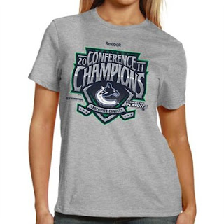 Vancouver Canucks Western Conference Champions T-Shirt