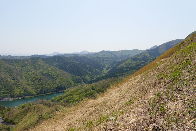 鳥取県東伯郡琴浦町山川　船上山　横手道からの眺め