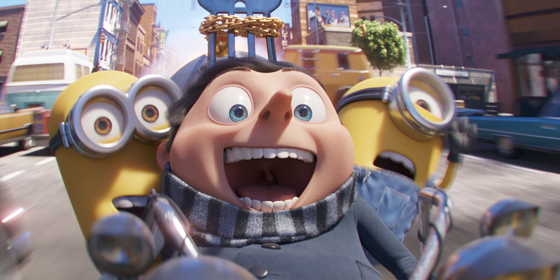 MINIONS: THE RISE OF GRU Rockets to Number 1 on the UK Home Video Chart