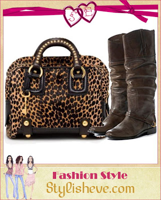 Zapatos y bolsas animal print