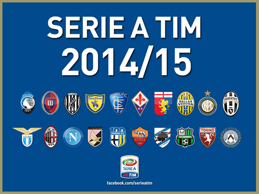 World Football Badges News Italy Serie A 14 15