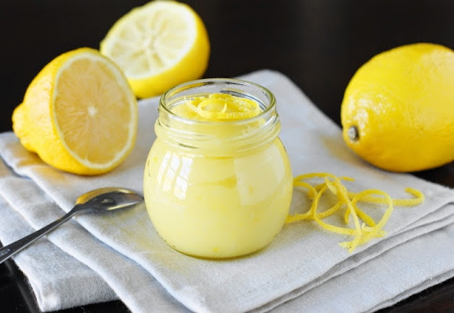 Jar of Homemade Lemon Curd Image