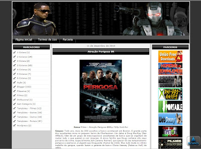 Template Editavel 2011 para  Blogger