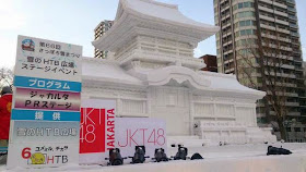 JKT48 at Sapporo Snow Festival