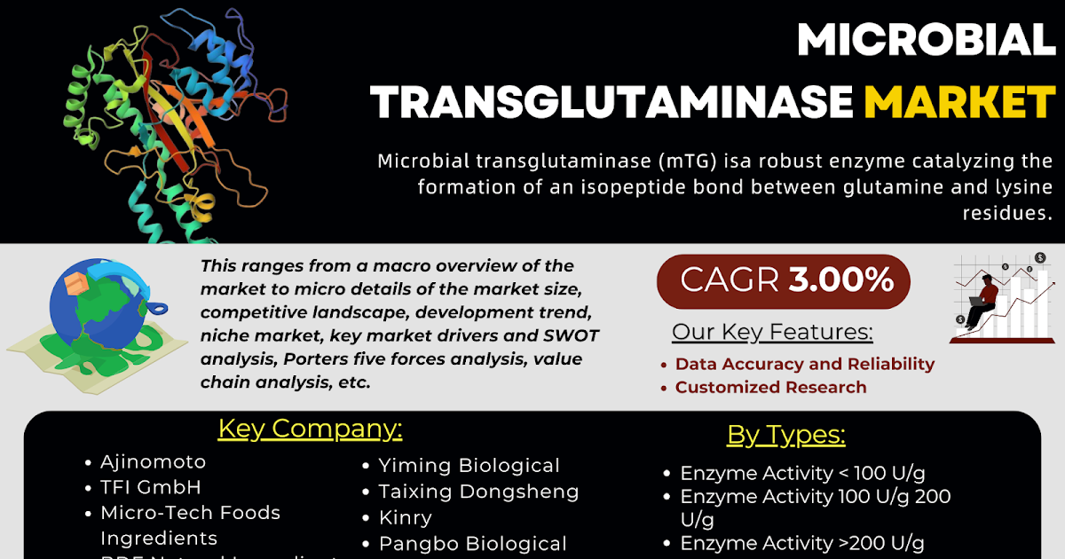 Microbial Transglutaminase Market Size, Share 2024