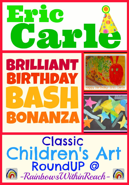 photo of: Eric Carle Birthday Bash of Children's Art in Response to the Classics at RainbowsWithinReach