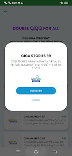 TNT DOUBLE GIGA STORIES 299 GIGALIFE 2021