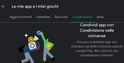 condivisione app play store