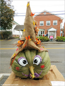 Calabazas Decoradas para Halloween: Bruja Sombrero