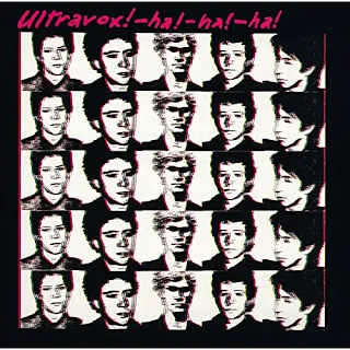 ÁLBUM: portada de "Ha!-Ha!-Ha!" de ULTRAVOX