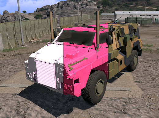 Arma3用MRAPのBushmaster PMVアドオンが開発中