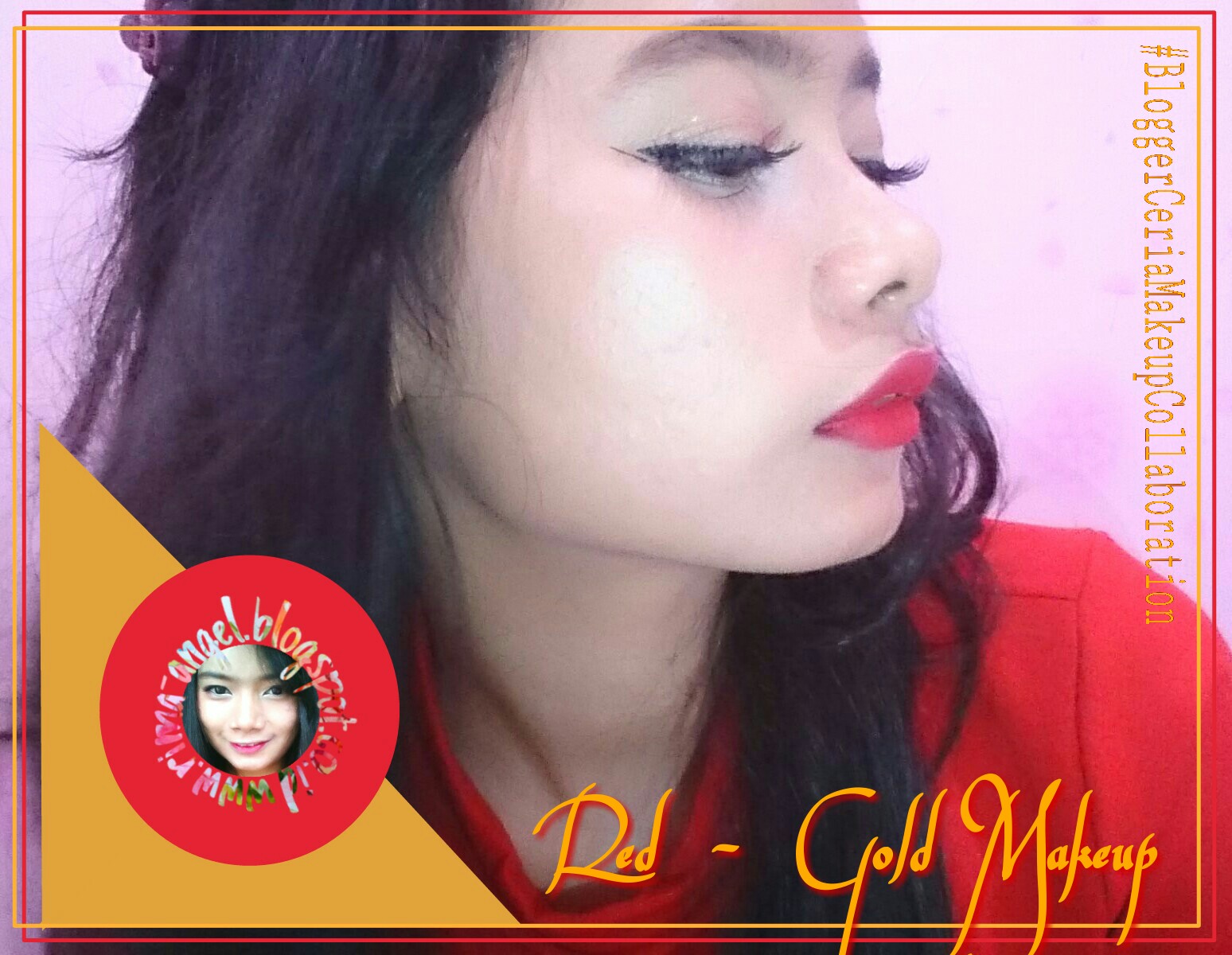 Makeup Collaboration For Imlek With Blogger Ceria Rima Angel