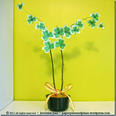 potted-paper-shamrock