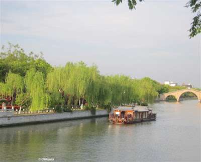 Looking east from Wumen Bridge, Suzhou, China