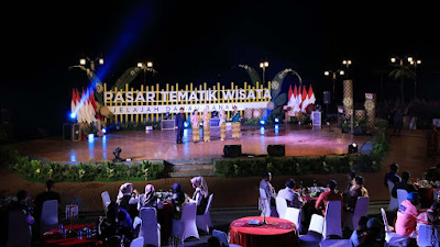 Malam Ramah Tamah Peresmian Pariwisata, Parosil Ajak Tamu Nikmati Keindahan Pasar Tematik