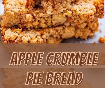 Apple Crumble Pie Bread