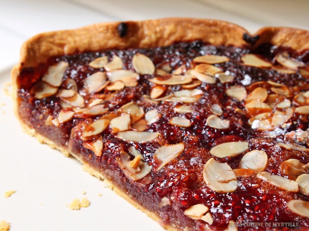 Voir la recette : Tarte framboisine (La Cuisine de Myrtille)