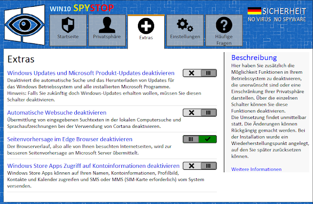 Win10 SpyStop 1.3.0.16137 with portable