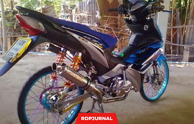 Modifikasi Motor Honda Blade Keren Yang Bisa di Tiru