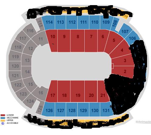 prudential center seating. at the Prudential Center