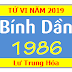 Tử Vi Tuổi Bính Dần 1986 Năm 2019 Nam Mạng - Nữ Mạng