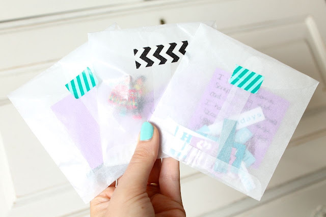 washi tape packages