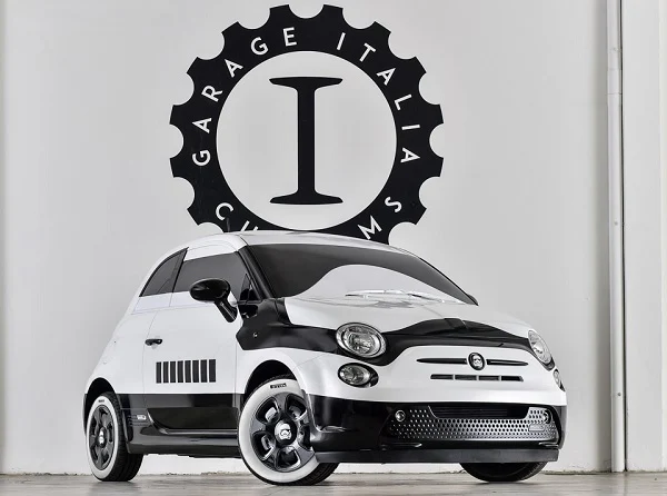 Fiat 500e stormtrooper