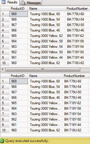 Data Paging in SQL Server 2008