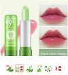  Long-Lasting Natural Aloe Vera Lipstick Color Mood Changing Long Lasting Moisturizing Lipstick Anti Aging