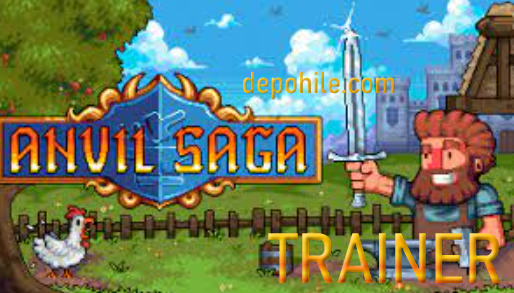 Anvil Saga PC Oyunu Sınırsız Can, Kaynak Trainer Hilesi İndir