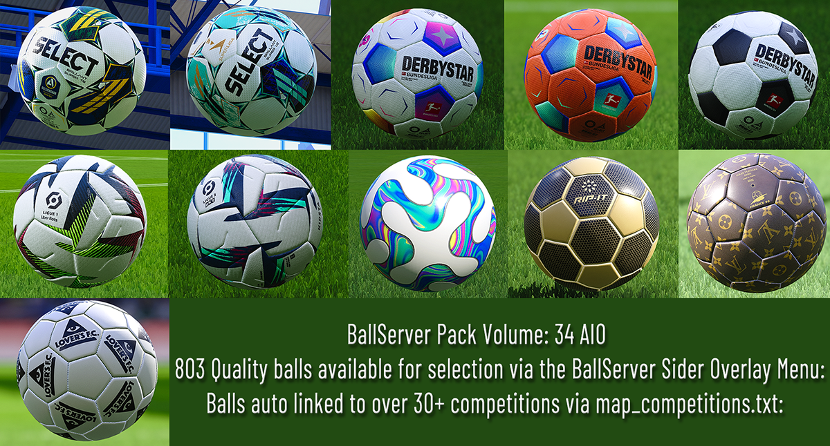 PES 2021 BallServer Pack Volume: 34 AIO