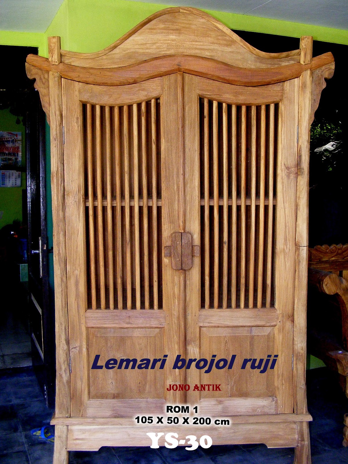 Pasuruan Antique Lemari  brojol ruji