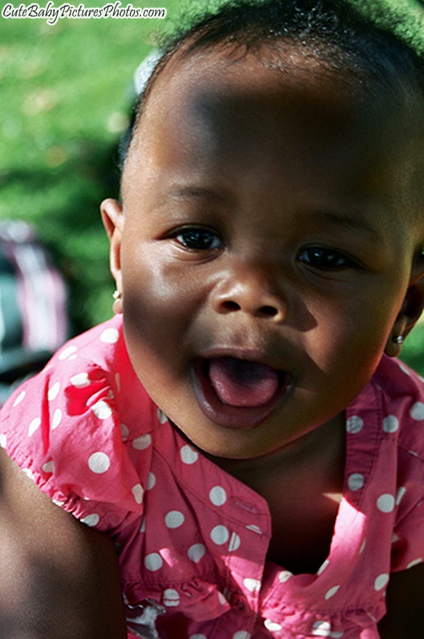 Cute Black Baby girl pictures