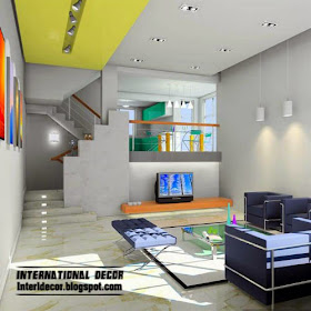 lighting design for small living room, ceiling lights