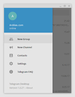 Telegram Desktop - New Group - Cara Membuat Grup Telegram di Android Komputer dan Web