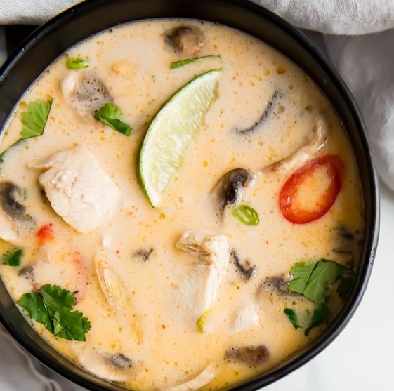 Best Ever Tom Kha Gai Soup (Thai Coconut Chicken Soup, Whole30, Paleo)
