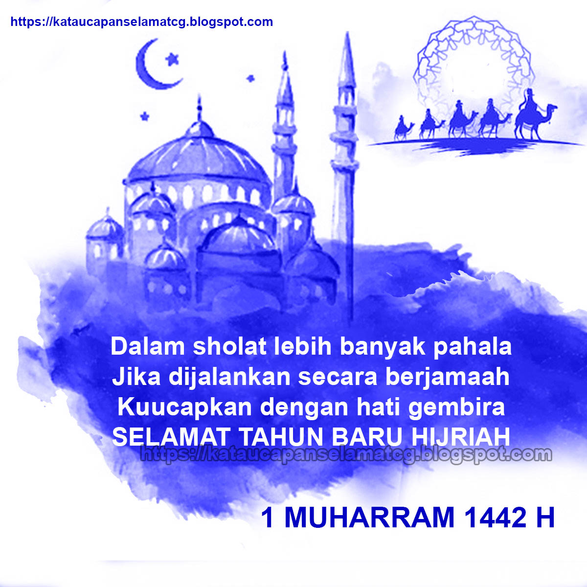 SELAMAT DI TAHUN  BARU 2021 2021  1 MUHARRAM 1442 HIJRIYAH 