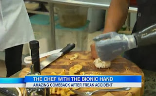 Eduardo Garcia - Bionic Chef, Koki Berlengan Robot