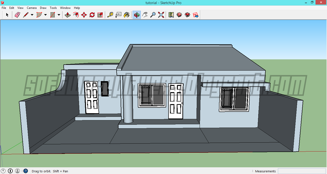 64 Desain Rumah Minimalis Corel Draw Desain Rumah 