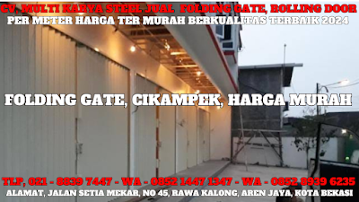 GAMBAR, DAFTAR, HARGA, FOLDING GATE, PINTU, LIPAT, BESI, GALVALUM, PER METER, MURAH, CIKAMPEK, TERBARU, 2024