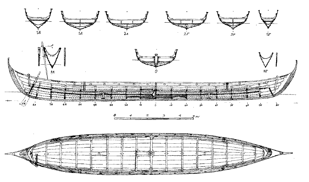 Quinze marins sur le bahut du mort: Plan Drakkar Bateau 