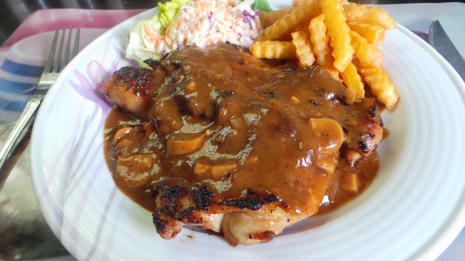 RESEPI CIKGU ANI: CHICKEN GRILLED WITH BLACKPEPPER 